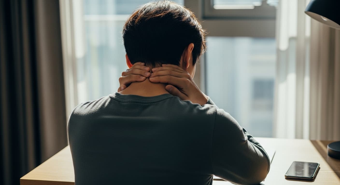 뒷골이 땡기는 스트레스성 두통, 당신의 목이 보내는 경고 신호! - 추천 솔루션