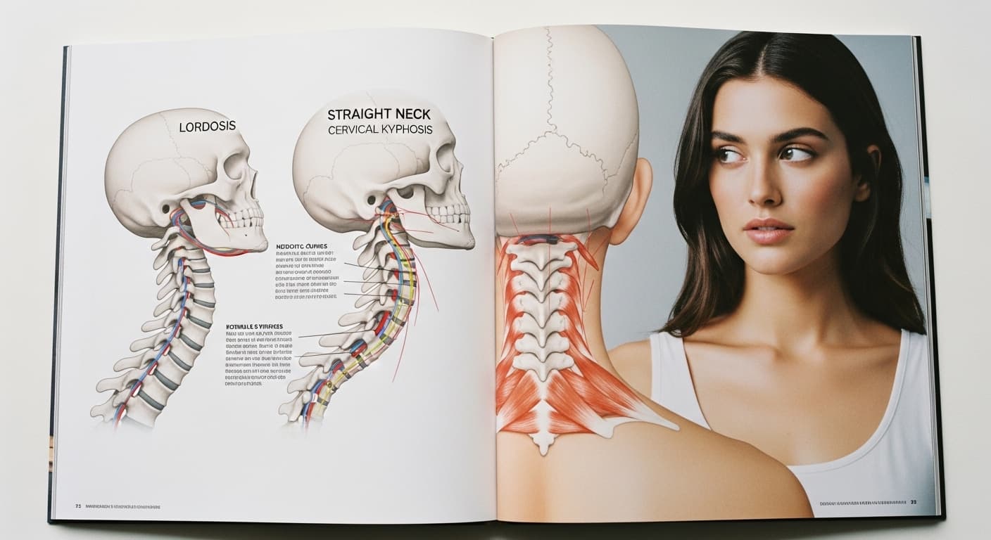 C자 커브 실종? 일자목 방치하면 목 디스크 지름길! - 전통의 지혜