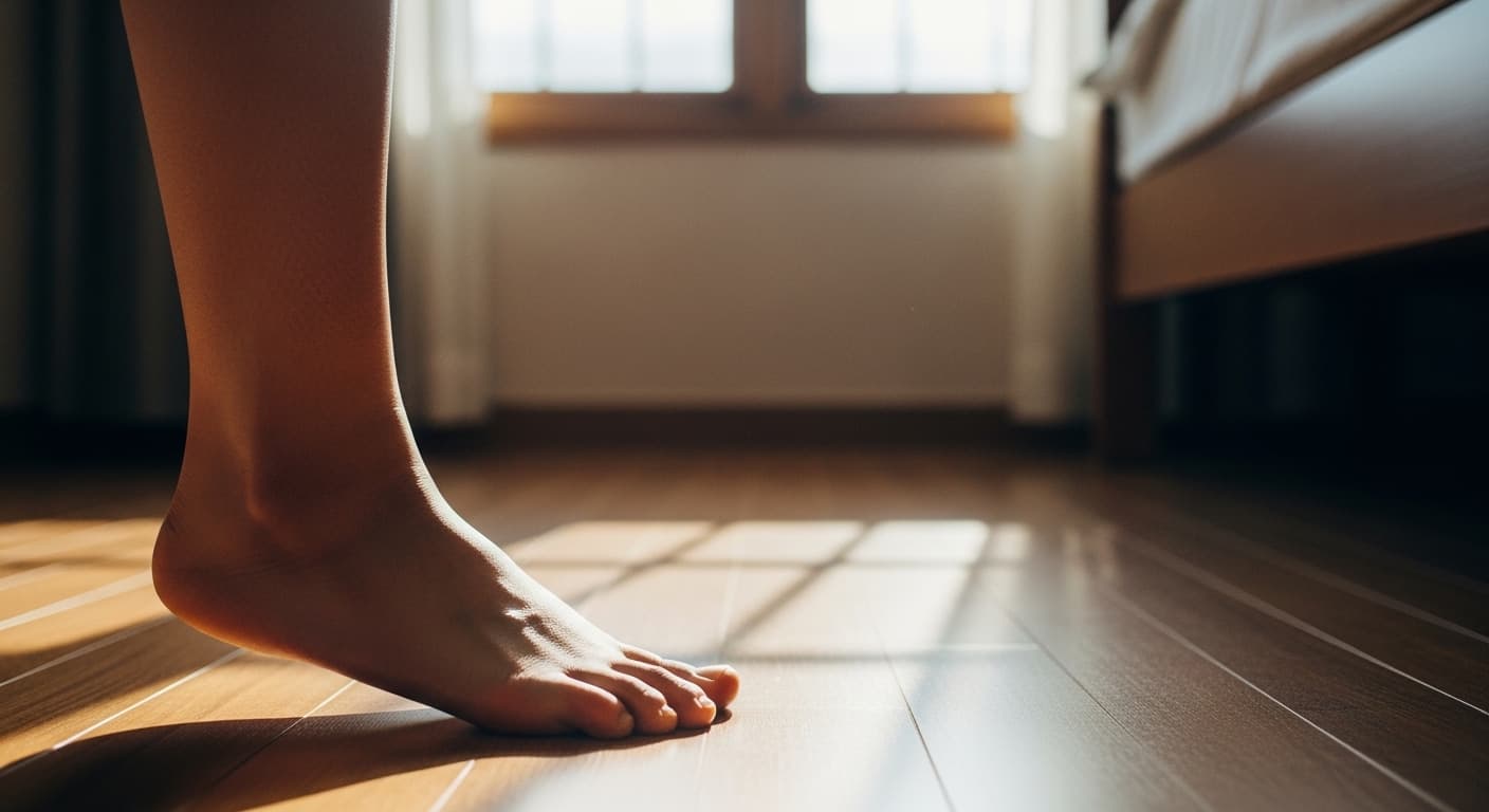 아침마다 발바닥이 찢어지는 고통? 족저근막염 초기 대처법! - 전통의 지혜