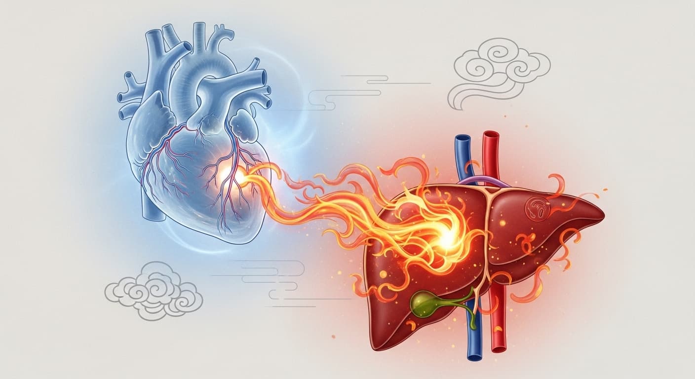 순간 욱하는 당신, 혹시 '화병'이 심장에 불을 지르고 있나요? - 현대의학 증명