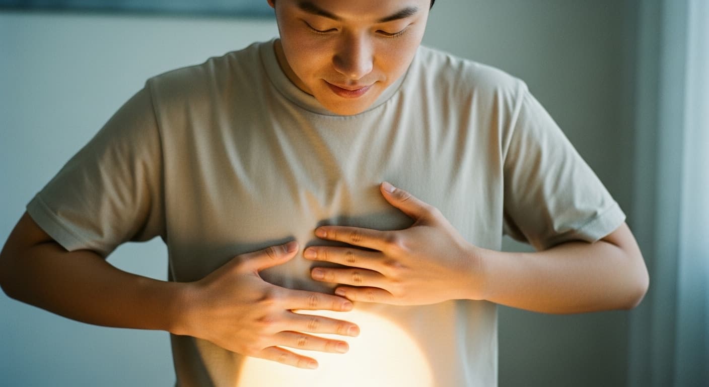 명치가 돌덩이처럼 딱딱하다면? 만성 체증의 숨은 주범, 담적병 진실 - 추천 솔루션