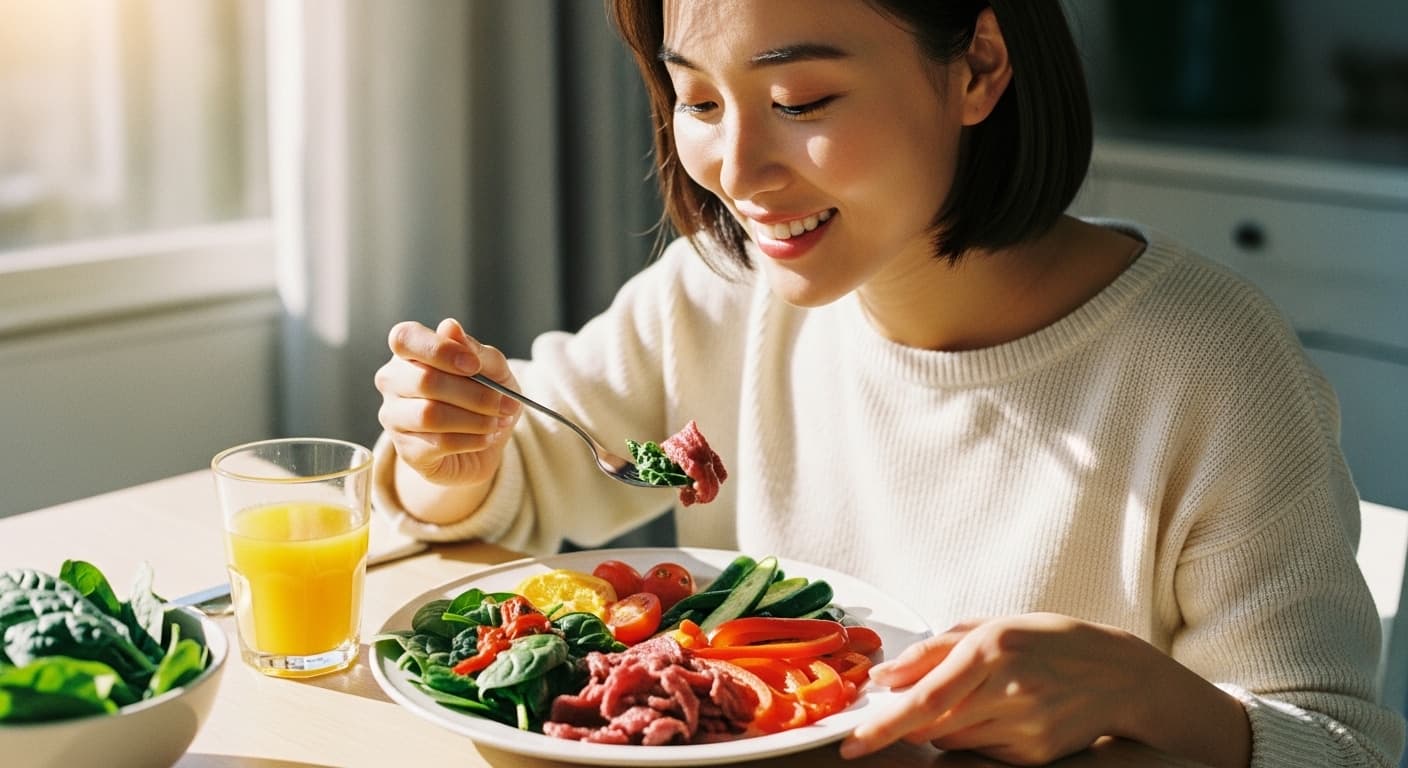 고기 먹어도 늘 헤모글로빈 부족? 철분 흡수를 방해하는 진짜 원인 - 추천 솔루션