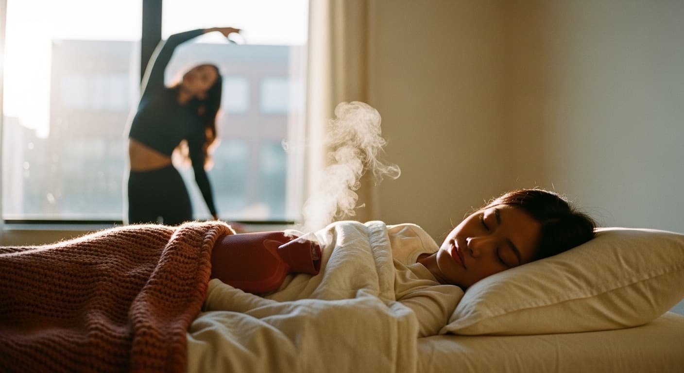 매달 찾아오는 지옥, 원발성 생리통! 당신의 자궁이 차갑다는 신호? - 추천 솔루션