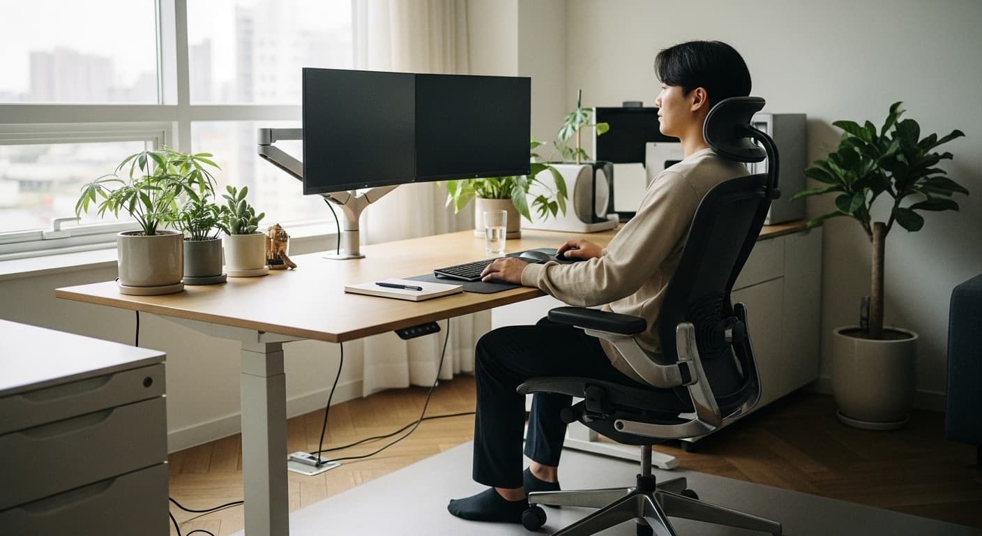 거북목, 라운드 숄더가 등 통증을 부른다고? 나쁜 자세 바로잡기! - 추천 솔루션