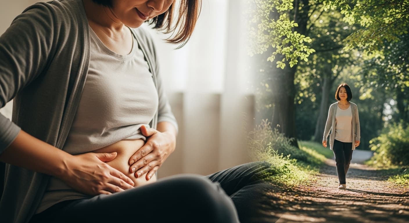 똥배 원인 1위? 만성 변비와 복부 팽만, 시원하게 뻥 뚫는 법! - 추천 솔루션