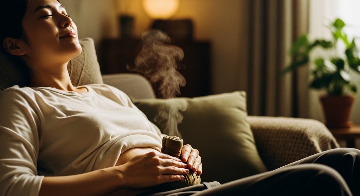 툭 튀어나온 올챙이배? 가스 꽉 찬 복부팽만, 차가운 배가 원인! - 추천 솔루션