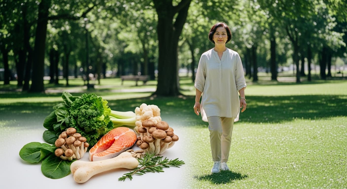 내 뼈가 숭숭? 갱년기 골다공증, 이대로 괜찮을까? - 추천 솔루션