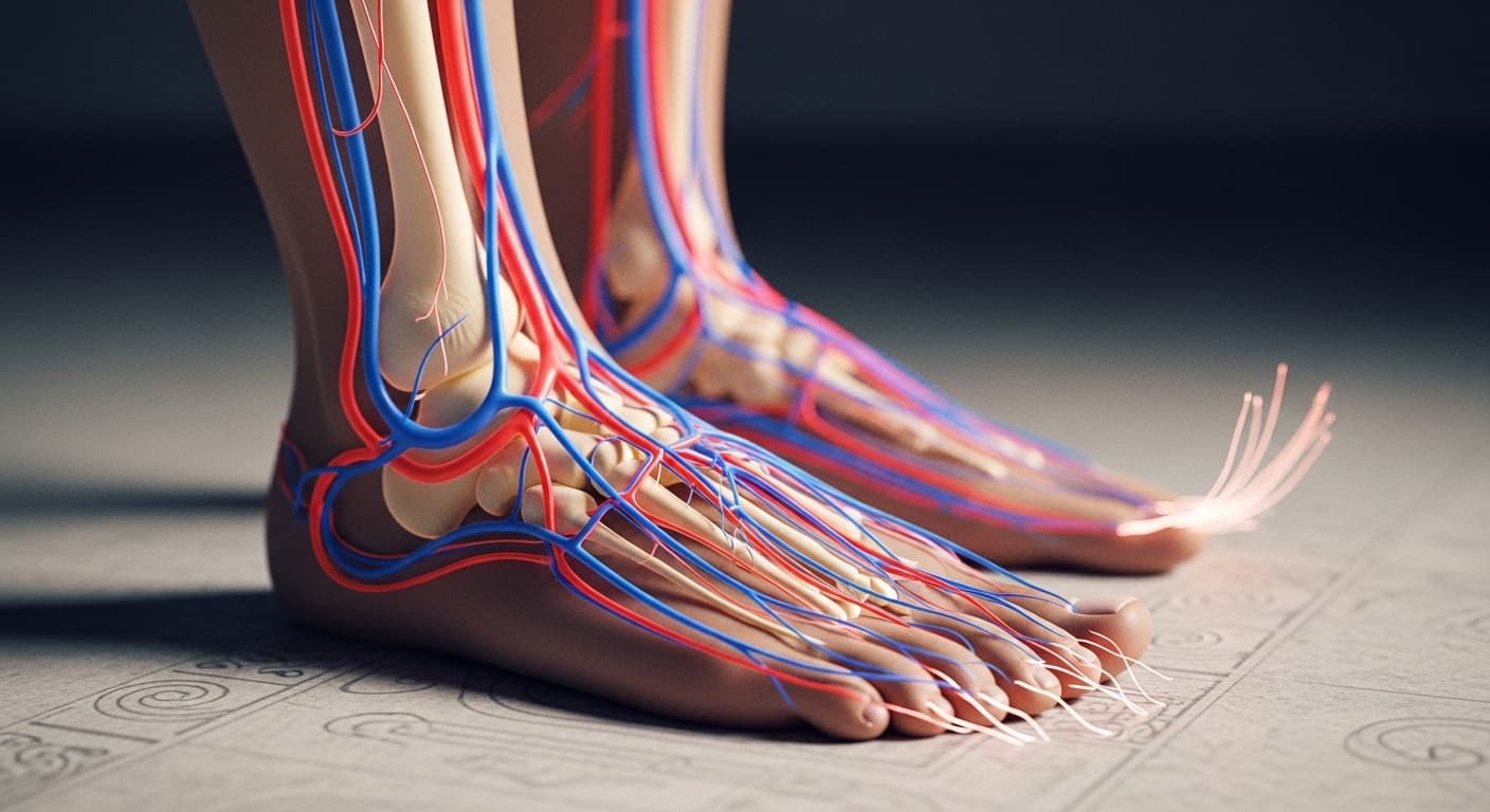 발이 시리고 저리다면? 당뇨병성 말초신경병증의 숨겨진 경고 - 현대의학 증명