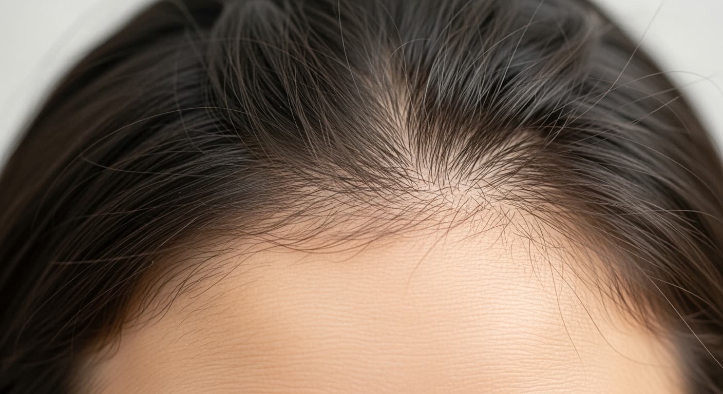 갱년기 때문? 여성 정수리 탈모, 호르몬 불균형과 신장 기운의 관계 - 전통의 지혜
