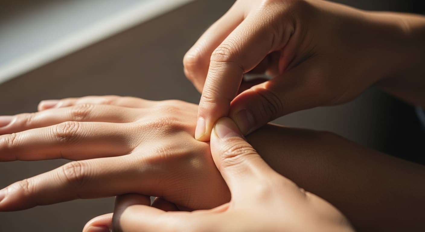 속 쓰림과 신물! 역류성 식도염으로 고생한다면 합곡혈 지압을 시작하세요 - 전통의 지혜