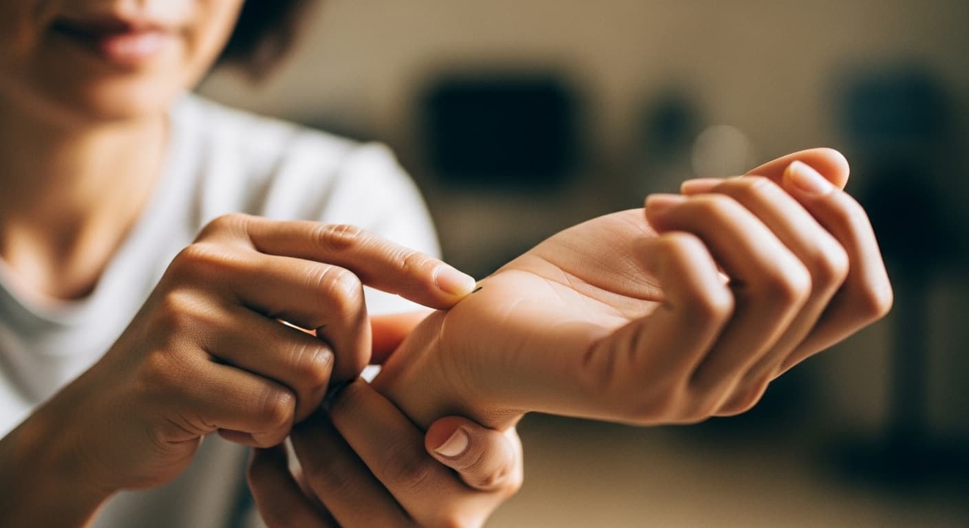 불안해서 잠이 안 올 때, 긴장 완화에 좋은 혈자리 지압법 - 추천 솔루션